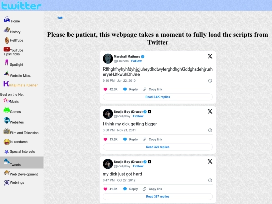 twitterhiphop screenshot