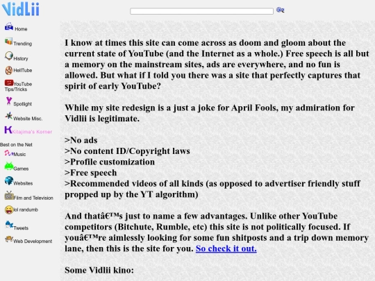 vidlii screenshot