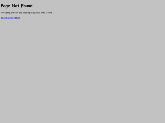 not_found screenshot