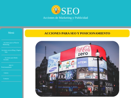 Marketing/seo screenshot