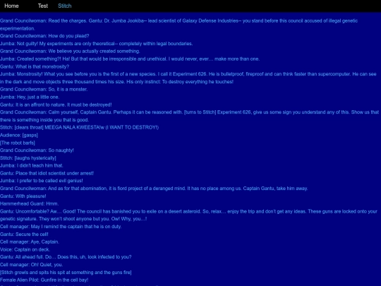 Stitch screenshot