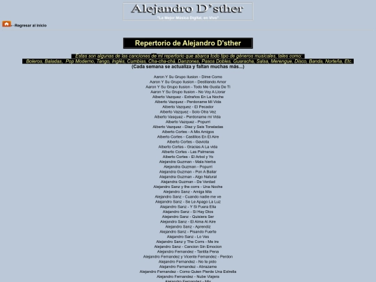 repertorio screenshot