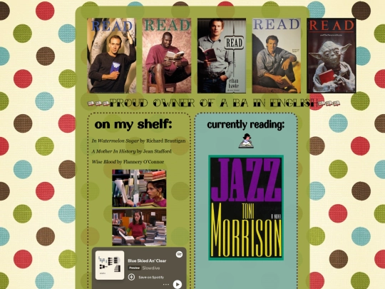 reading screenshot