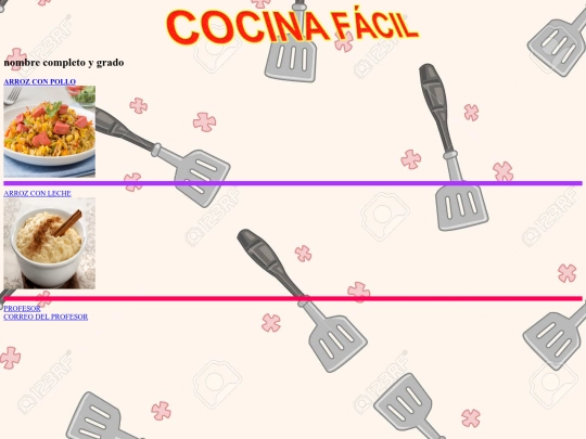 PROYECTO1101/cocina1101 screenshot