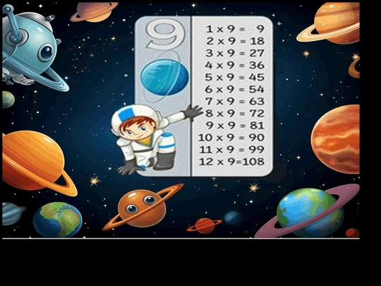 tablas/nueve screenshot