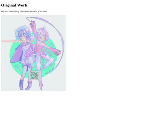 Portfolio/OriginalWork screenshot