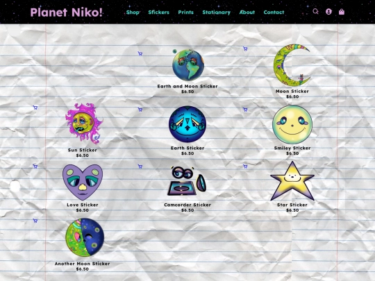 stickers screenshot