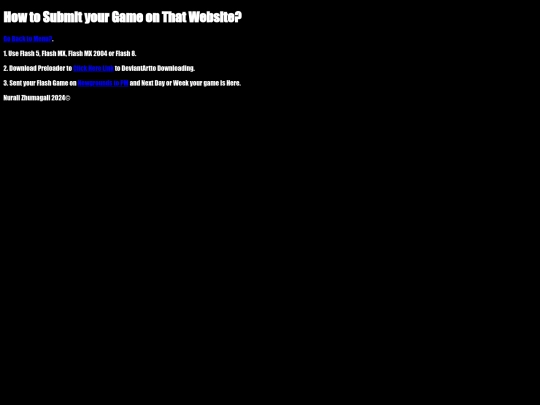 submit-game screenshot