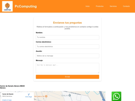contacte screenshot