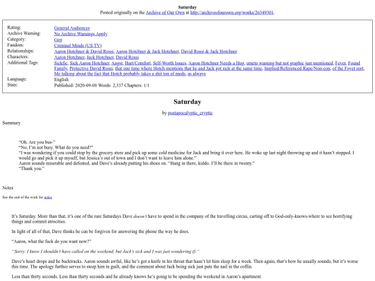 ficarchive/criminalminds/Saturday screenshot