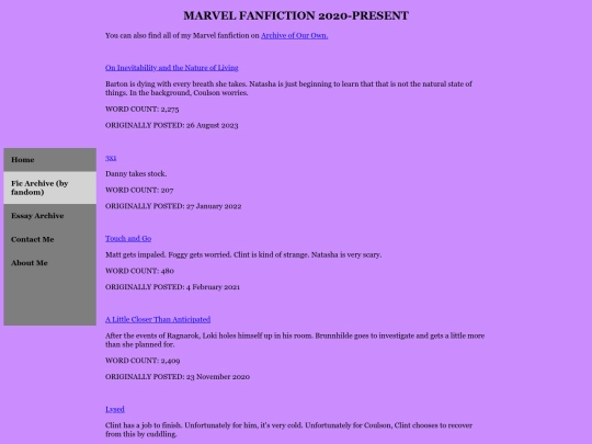ficarchive/marvel/marveldirectory screenshot
