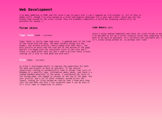 web screenshot