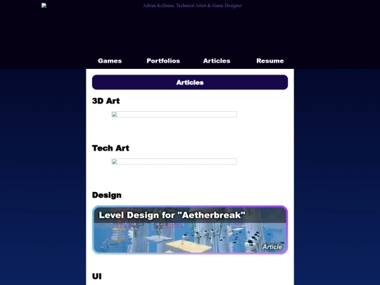 articles screenshot