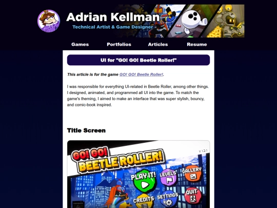 articles/ui_for_gogobeetleroller screenshot