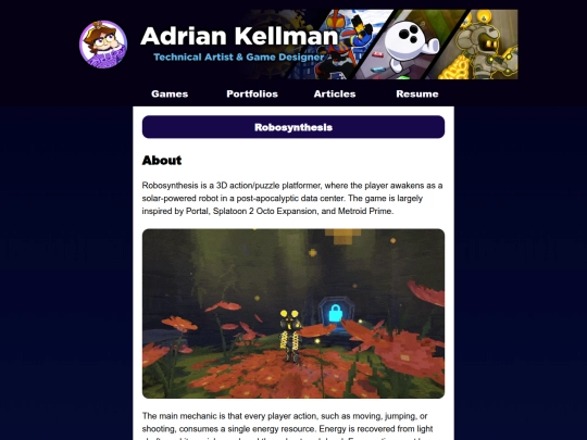 games/robosynthesis screenshot