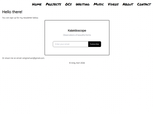 contact screenshot