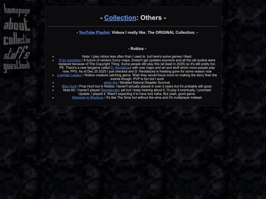 collection/other screenshot