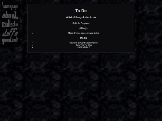 stuffs/to-do screenshot