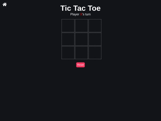 tictactoe screenshot