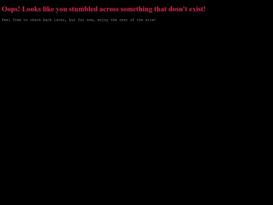not_found screenshot