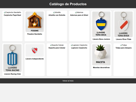 catalogo screenshot