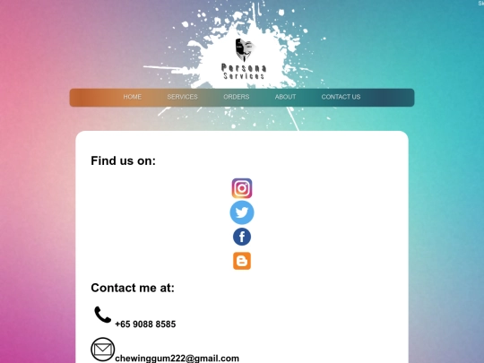 contactexperiment1 screenshot