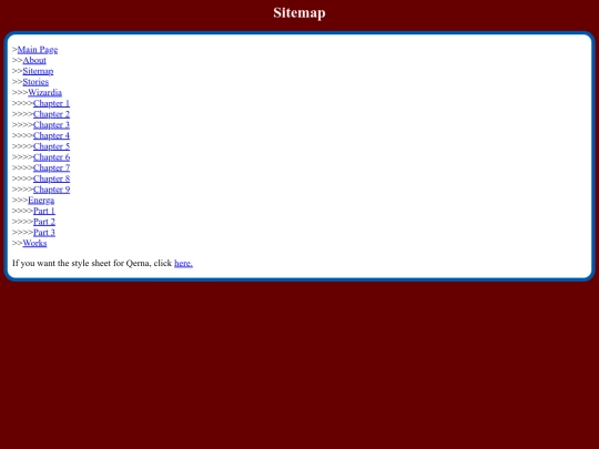 sitemap screenshot
