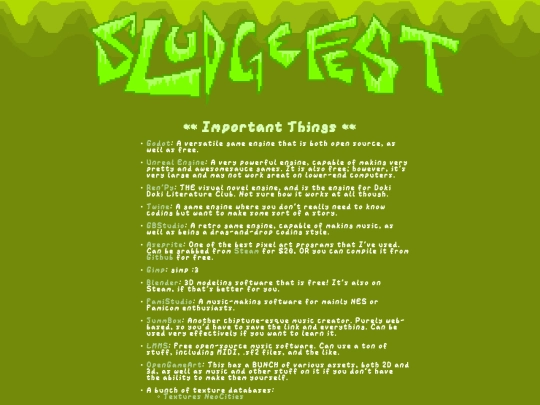 resources screenshot