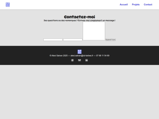 contact screenshot
