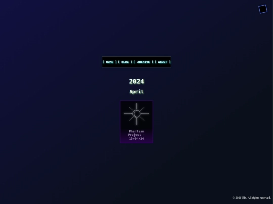 archive/blogs_archived screenshot