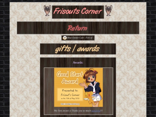 awards screenshot