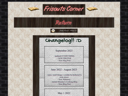changelog screenshot