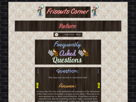 faq screenshot