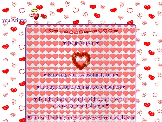 lovecards/Aricard screenshot