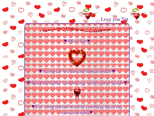 lovecards/Tutcard screenshot