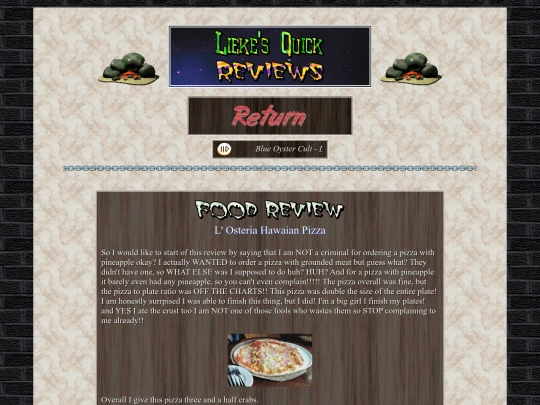 reviews screenshot