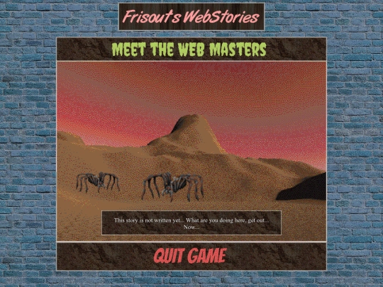 webstories/webmasters/start screenshot