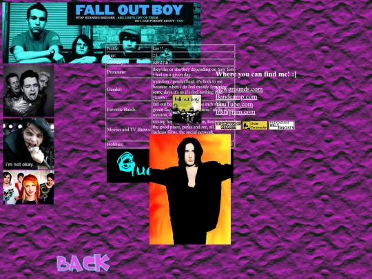 aboutme screenshot
