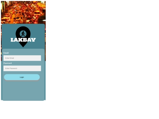 login screenshot