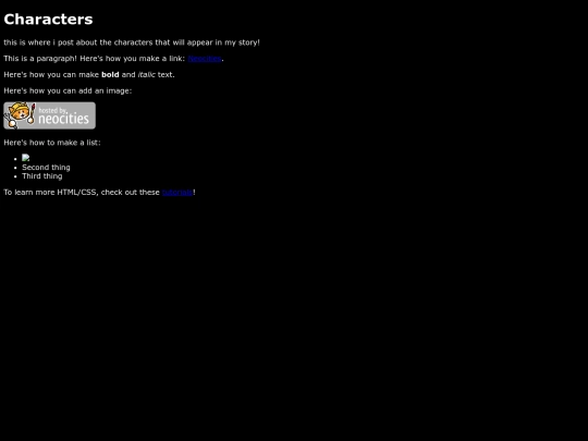 characters screenshot