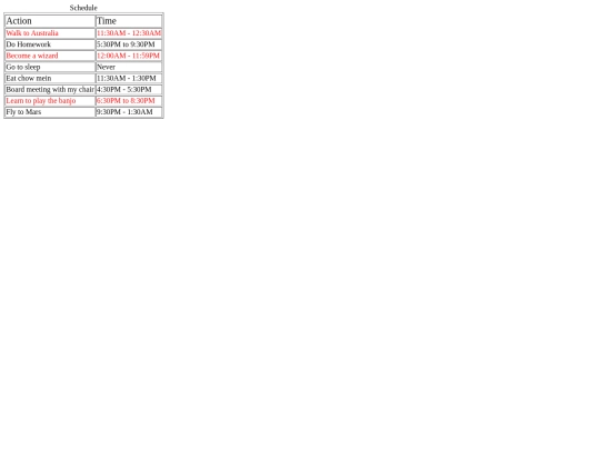 BuildingTables screenshot