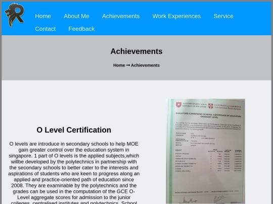 Achievements screenshot