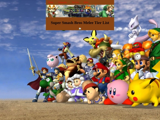 ssbmtier screenshot
