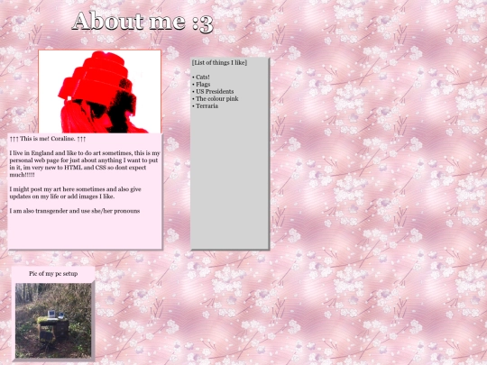 aboutme screenshot