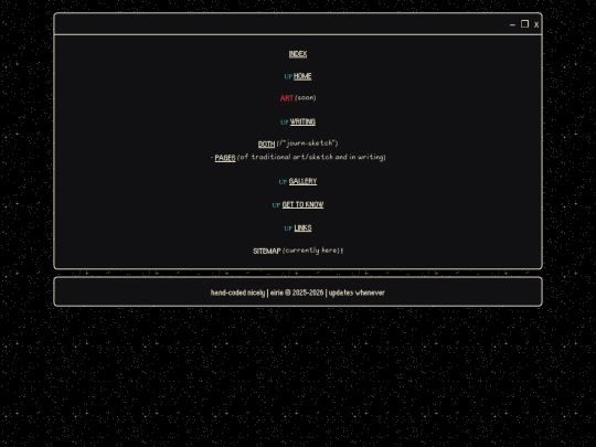 sitemap screenshot
