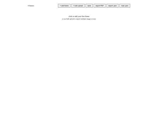StoryboardTool screenshot