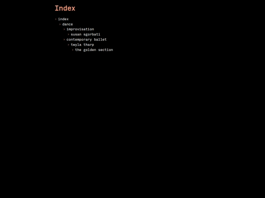 index screenshot
