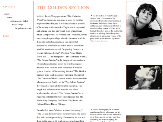 thegoldensection screenshot