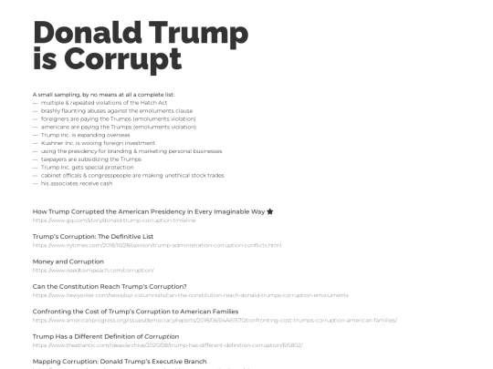 donald-trump-is-corrupt screenshot