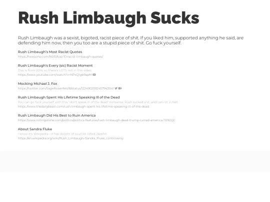 rush-limbaugh-sucks screenshot